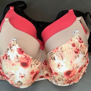Size 38D underwire bras